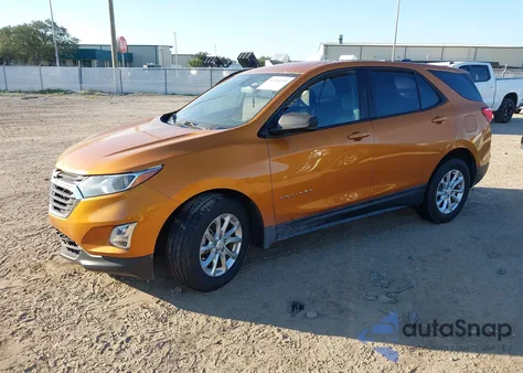 2018 Chevrolet Equinox Ls из США, поврежденный, VIN 2GNAXHEV3J6148212